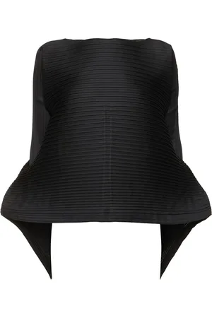 Issey Miyake Top Plisado Con Paneles