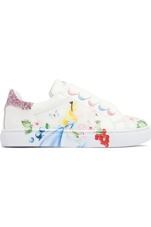 MONNALISA Sneakers De Piel Estampada