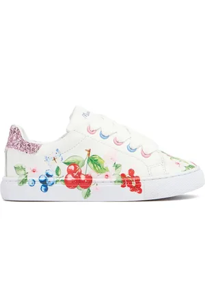 MONNALISA Sneakers De Piel Estampada