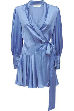 ZIMMERMANN Vestido Corto Envolvente De Seda