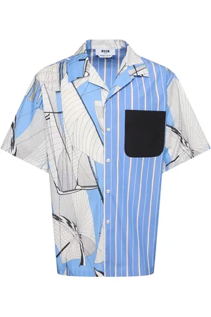 Msgm Camisa De Algodón