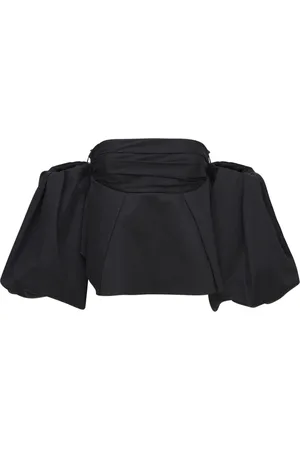 Khaite Top "katerina" De Popelina Con Mangas Abombadas