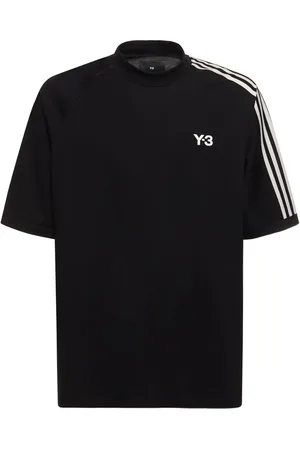 Y-3 Camiseta De Algodón Con Logo