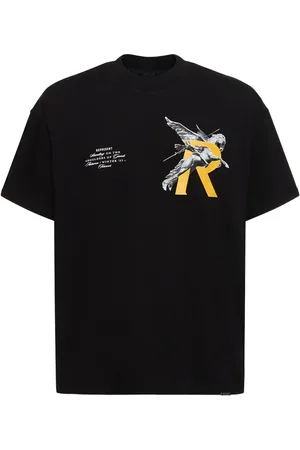 Represent Camiseta Oversize De Algodón Con Logo