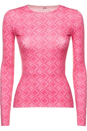 Marine Serre Top Con Estampado
