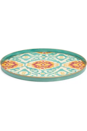 Les-Ottomans Bandeja De Hierro Pintada A Mano