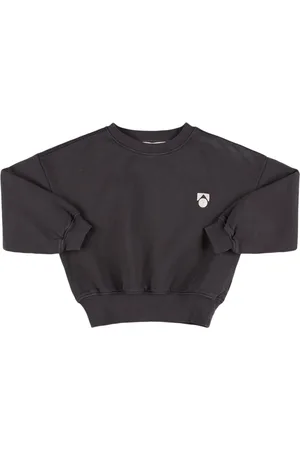 Main Story Sudadera De Algodón Orgánico Bordada