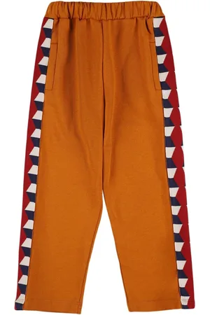 Maison Mangostan Pantalones Deportivos De Algodón Con Estampado