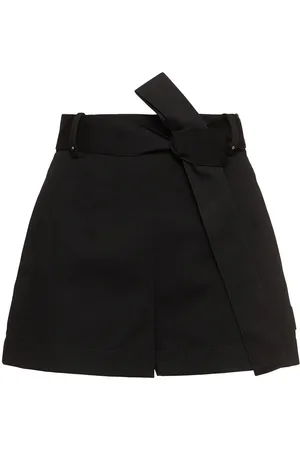 Moncler Shorts De Techno Y Algodón