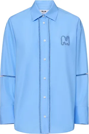 Msgm Camisa De Popelina