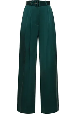 ZIMMERMANN Pantalones Anchos De Satén De Seda