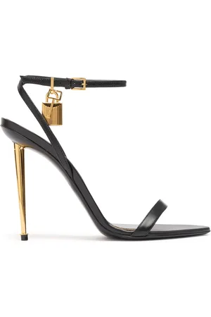 Tom Ford Sandalias Padlock De Piel 105mm