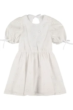 MIPOUNET Vestido De Encaje De Algodón