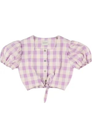 MIPOUNET Camisa De Algodón Seersucker