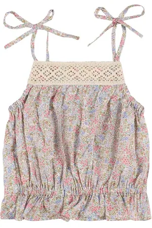 MIPOUNET Top De Algodón Estampado