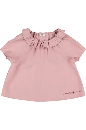 Il gufo Camisa De Viscosa Bordado