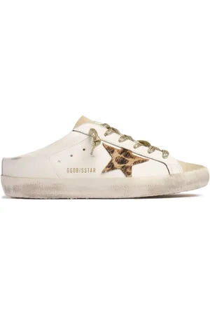 Golden Goose Sneakers Super-star Sabot De Piel 20mm