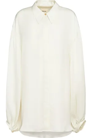 Khaite Camisa De Cupro