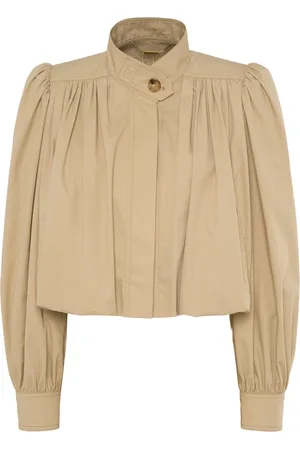 Chloé Chaqueta De Gabardina De Algodón