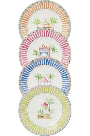 LISA CORTI Set De 4 Platos Para Postre Sariska