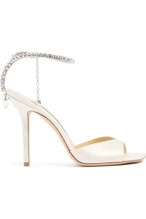 Jimmy Choo Sandalias De Satén 100mm