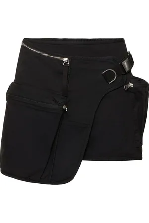 Helmut Lang Minifalda De Algodón