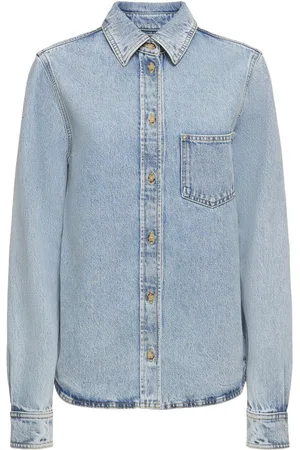 Totême Camisa De Denim De Algodón Orgánico