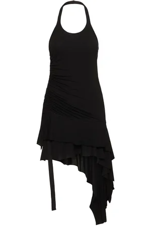 Helmut Lang Vestido Corto De Lyocell