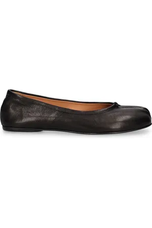 Maison Margiela Bailarinas De Piel Efecto Vintage 10mm