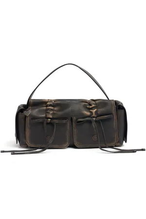 Acne Studios Bolso De Hombro Multipocket Vintage De Piel