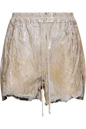 Rick Owens Shorts De Denim