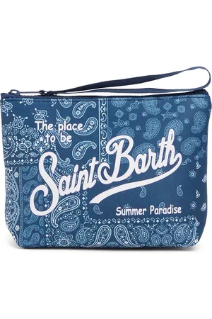 MC2 SAINT BARTH Bolso Pouch Con Logo Estampado