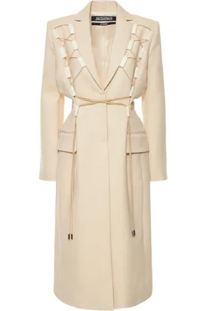 Jacquemus Abrigo Largo De Lana