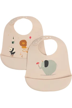 Liewood Set De 2 Baberos De Goma Estampados