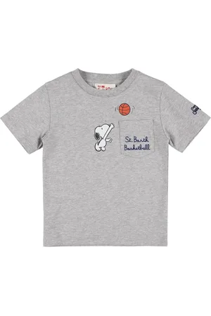 MC2 SAINT BARTH Camiseta De Algodón Estampada