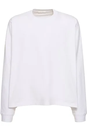 The Row Camiseta De Algodón Con Manga Larga