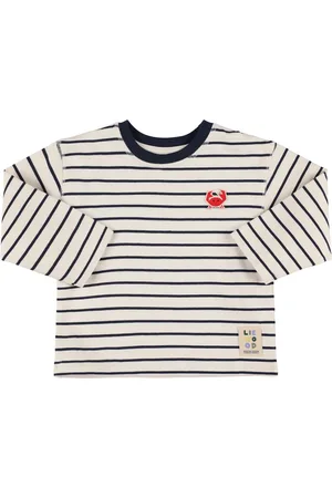 Liewood Camiseta De Algodón Con Manga Larga