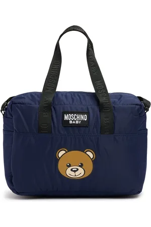 Moschino Bolso Cambiador Y Colchoneta De Nylon