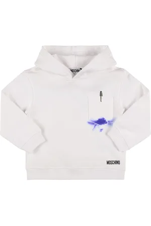 Moschino Sudadera De Algodón Con Capucha