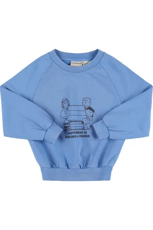 The Campamento Sudadera De Algodón Estampada