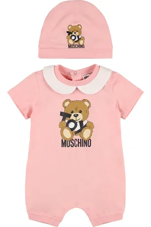 Moschino Pelele Y Gorro De Algodón