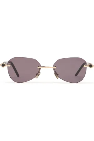 KUBORAUM Gafas De Sol Redondas Asimétricas