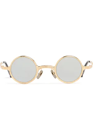 KUBORAUM Gafas De Sol Redondas Metalizadas