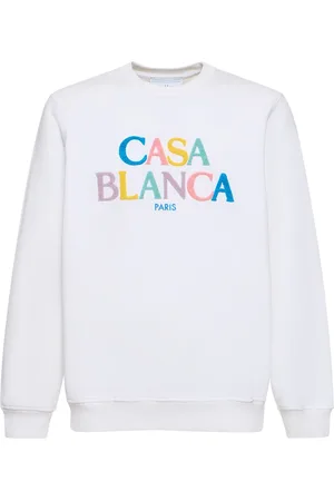 Casablanca Sudadera De Chenilla Con Logo Estampado