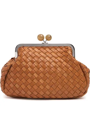 Max Mara Clutch Pancia De Piel