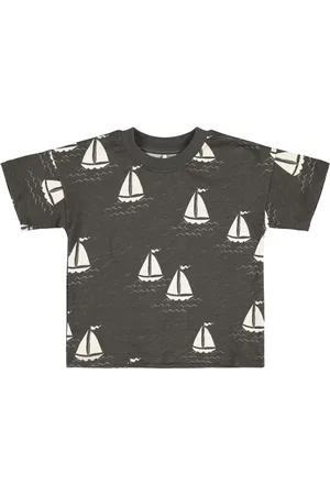 Mini Rodini Camiseta De Jersey De Algodón Estampada