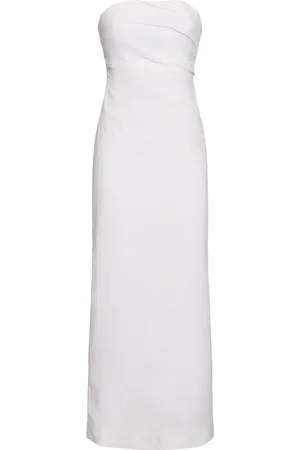 TOVE Vestido Midi De Lino Sin Tirantes