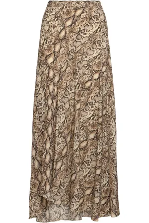 Isabel Marant Falda Midi De Seda
