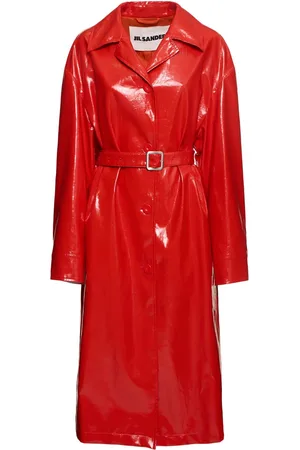 Jil Sander Abrigo Trench De Lino