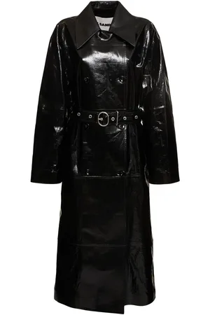 Jil Sander Abrigo Trench De Lino